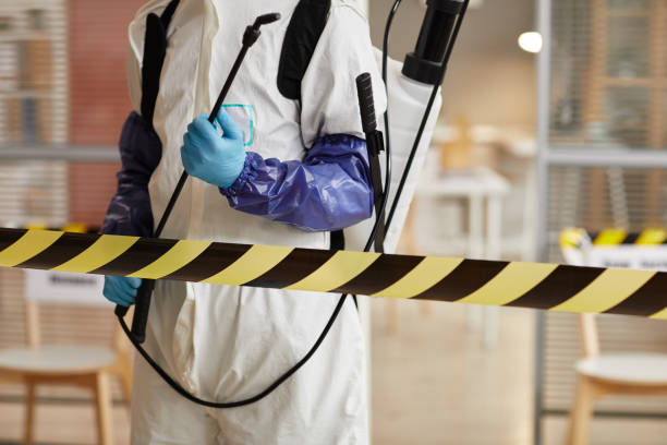 Professional Drug Lab Cleanup technician working in Helm, CA